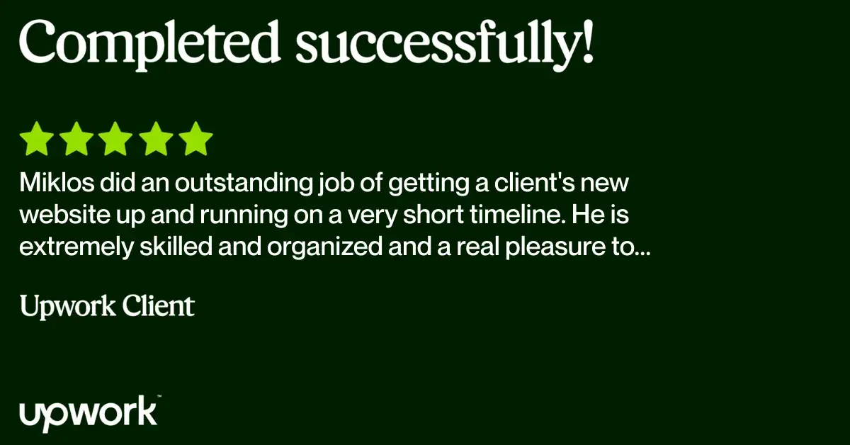 Client review 2