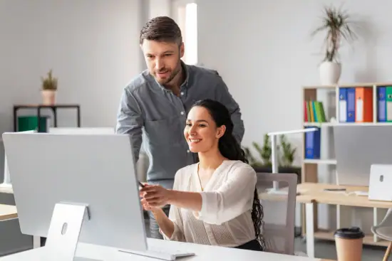 Starker erster Eindruck durch Website