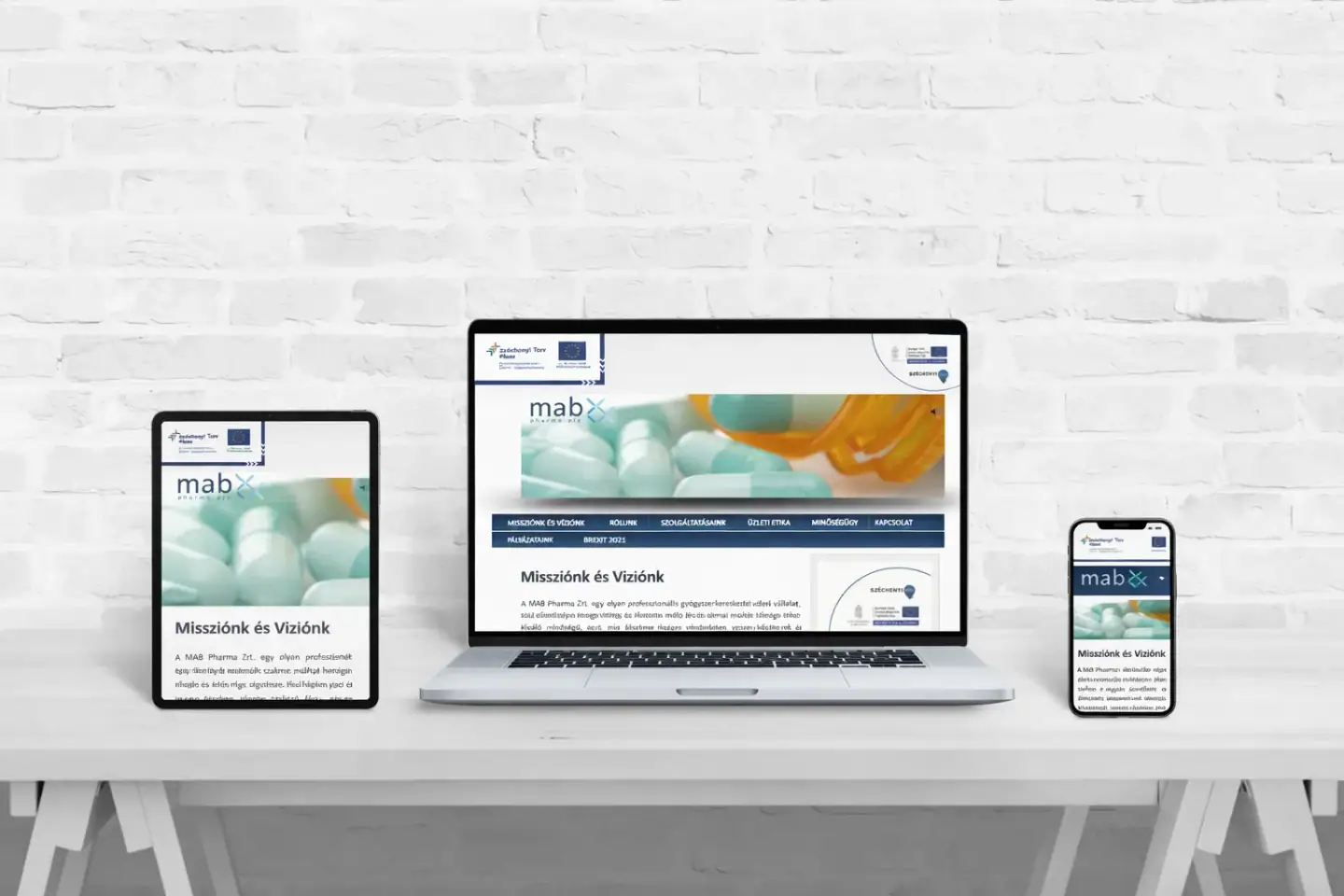 Corporate Website in der Pharmabranche